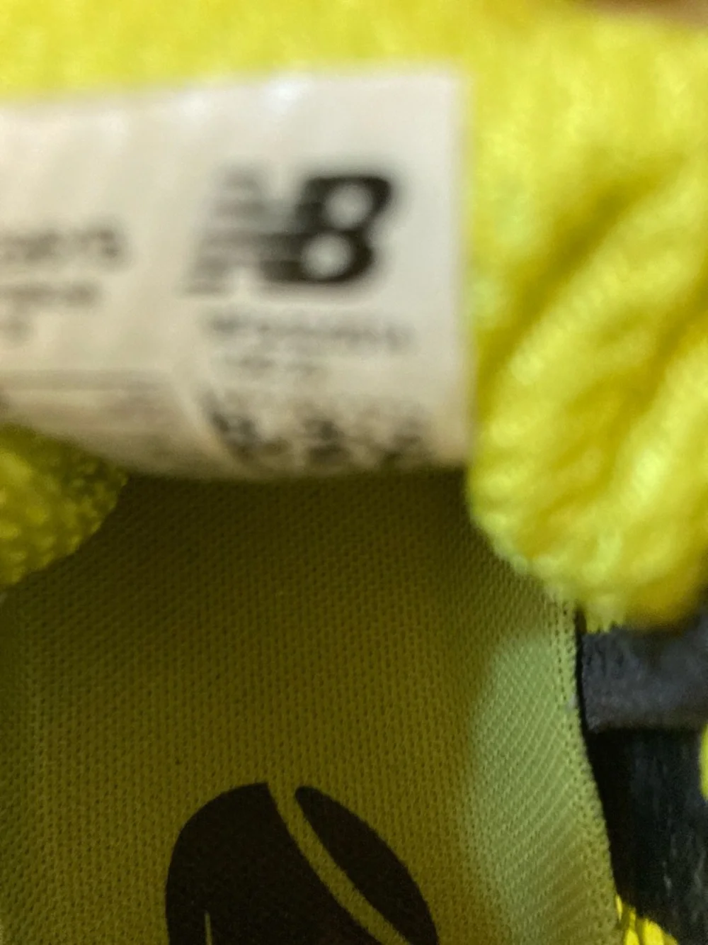 New Balance womens 1296. Neon Yellow Athletic Sneakers size 5